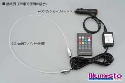 画像3: 3.5mm光ファイバー用RGB光源