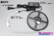 画像3: 全灌防水3528テープLED 60LED/m IP68 電球色 5m (3)