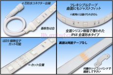 画像2: 全灌防水テープLED 30LED/m IP68 RGB 5m (2)