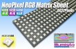 画像1: NeoPixel RGB Matrix Sheet 8×32pixels (1)