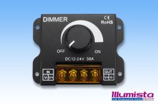 画像2: 調光器 DC12-24V 30A (2)