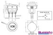 画像3: ロッカースイッチ 15mm ON-OFF-ON (3)