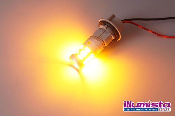 画像2: 3020 26SMD ウィンカー専用 T20シングルバルブ アンバー (2)