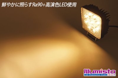 画像2: 高演色 9LED WORK LIGHT 3000K