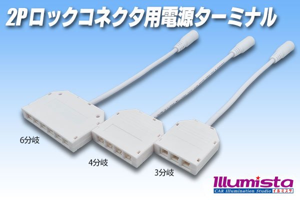 画像1: 2Pロックコネクタ用電源ターミナル (1)