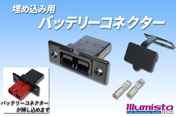 画像1: 埋め込み用バッテリーコネクター (1)