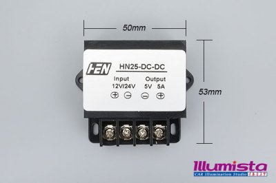 画像1: DC/DCコンバーター ネジ端子 12/24Vto5V5A