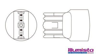 画像2: 3014 48SMD T20シングルバルブ