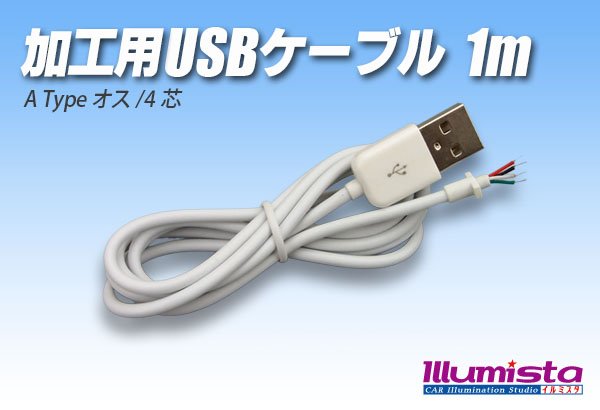 画像1: 加工用USBケーブル (1)