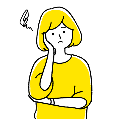 悩む女性