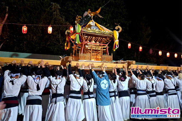 今回のお神輿は大型